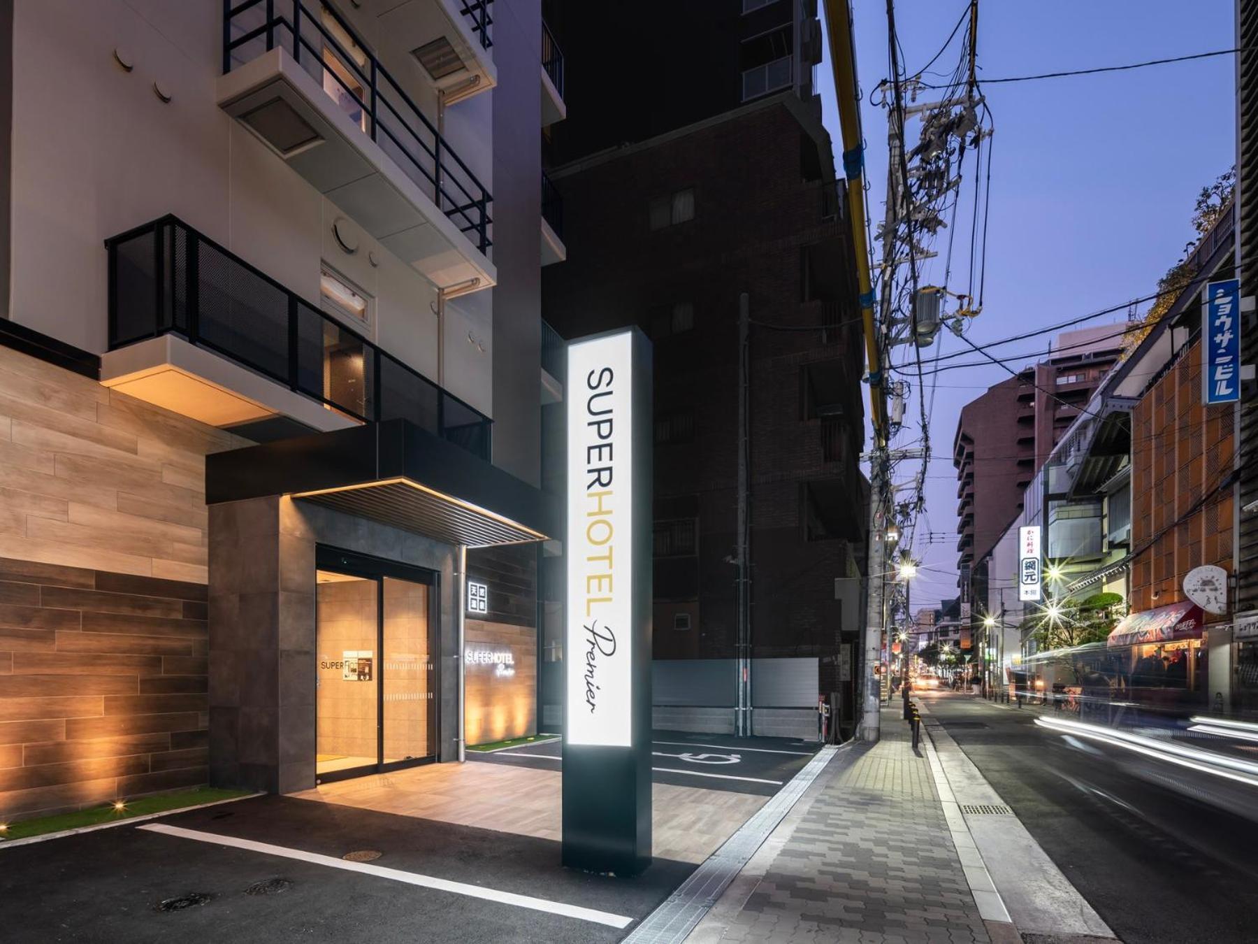 Super Hotel Premier Namba Shinsaibashi Natural Hot Spring Osaka Exterior foto